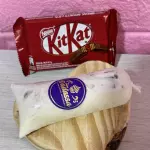 Geladinho Kitkat com ovomaltine