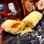 Rolinho Primavera de Churros
