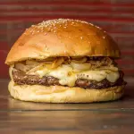 Hamburguesa Cebolla Caramelizada