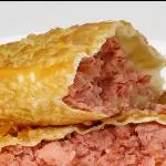 pastel frango catupiry, calabresa