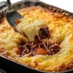 Escondidinho de carne seca