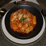 Rigatoni a la cordobesa
