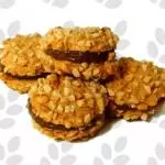 Bisc Amendoim com Nutela