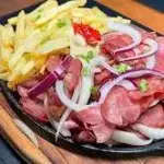 Calabresa + Batata Frita