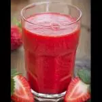 Licuado de Fresa