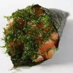 Temaki Salmão Comp. c/Couve Crispy