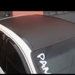 PLOTAGEM DE TETO PRETO FOSCO