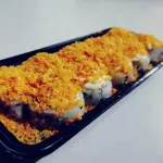 Uramaki salmão nachos
