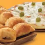 Una Muzza + 6 empanadas