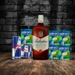 COMBO BALLANTINES + REDBULL