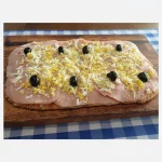 Jamon y huevo Rectangular