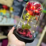 Rosa Artificial en urna
