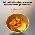Bowl - Quinoa Salt. Veg. Org./Pollo