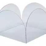 Pétala transparente para 50 brig.