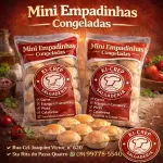 2 PACOTES EMPADINHAS CONGELADAS
