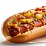 Hot Dog Hawaiano.