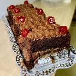 Fatia Bolo Chocolate Intenso