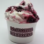 Helado de Queso con Zarzamora