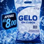 Gelo cubo 3kg