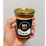 Pudim no copo Americano