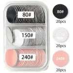 Kit Refil De Lixa Em Disco Broca