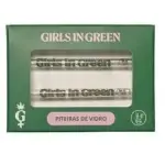 PITEIRA VIDRO HIPPIE GIRLS IN GREEN