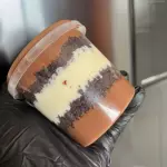 Bolo de Pote Ninho com Brigadeiro