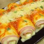 Canelone de presunto