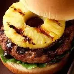 HAMBURGUER DE FRALDINHA C/ ABACAXI