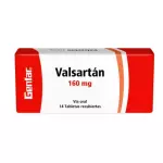 VALSARTAN 160MG CAJA X 14 TABLETAS