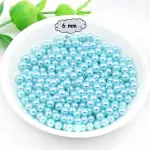Perlas azul cielo