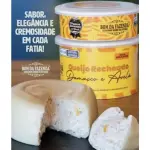 Queijo trufado damasco e avelã