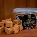 Doce de leite em cubos