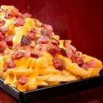 Fritas Cheddar e Bacon