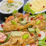 Peixe em posta refeição