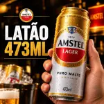 AMSTEL LATÃO 473ML