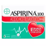 ASPIRINA 100 MG 140 TBS