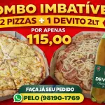 2 PIZZAS + 1 DEVITO 2LT