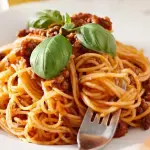 Espaguetti a la boloñesa