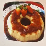 Pudim de Frutas Vermelhas
