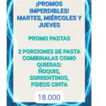 PROMO PASTAS