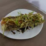 Hot dog salmão