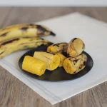 Bandejinha banana cozida