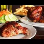 1 pollo + 1/4