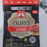 Salame fatiado perdigão 100g
