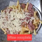 1/2Batata frita c/acompanhamento