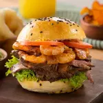 Camarones Burger