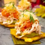 Petit Patacones Au Poulet (3 Unités)