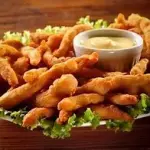 Iscas de frango