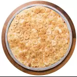 PIZZA BANANA C/ LEITE CONDENSADO